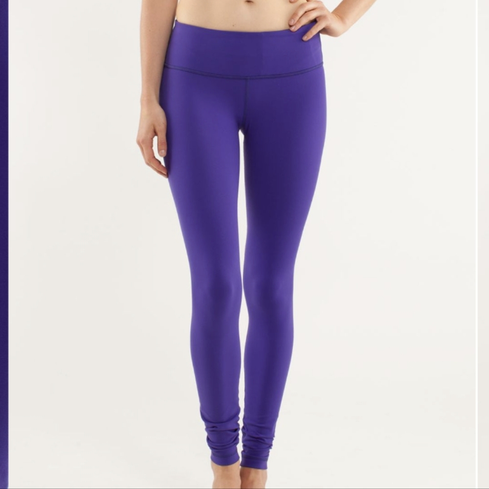 Lululemon Reversible Wunder Under Bruised Berry & Black - 4